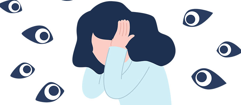 人の視線が怖いのは病気?社交不安障害の症状と対処法を解説